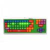 Tastatura in culori pentru copii omega