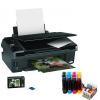 Imprimanta epson sx435w si cartuse refilabile cu