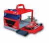 1:43 street fire light & sound carrying cube fire station -