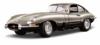 1:18 gold jaguar e coupe (1961) - bburago