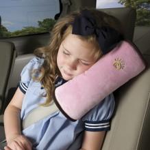 Seat Belt Pillow Pink (pernuta plus protectie centura auto)