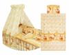 Set complet lenjerie pat cu baldachin - (6 piese) -