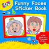 Funny faces sticker book