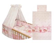 SET COMPLET DE LENJERIE PENTRU MOBILIERUL DIN LEMN "TREND/ MAXI/ TRANSFORM"  - Sleepy Hat Pink