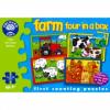 Scene de la ferma - farm four in a box