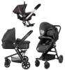 Carucior cabino pram 3 in 1 - black