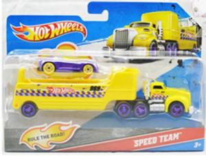Mattel Caminon cu remorca  Hot Wheels - Speed Team