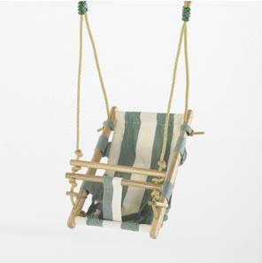 TP Toys Leagan bebe  din lemn si material textil Deck Chair Seat