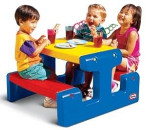 LITTLE TIKES Masa picnic cu bancheta 4 copii   - 4795
