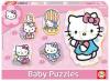 Puzzle baby hello kitty