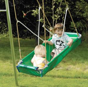TP Pirate Boat - Leagan dublu in forma de barcuta pentru copii