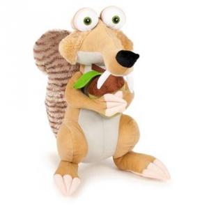 Quiron Mascota Ice Age 4 - Scrat 35 cm cu 1 aluna