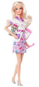 Mattel Papusa Barbie 'I Can Be ...' - Doctorita veterinara