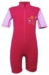 FSA Costum de baie copii Roto Red,  protectie solara UPF 80