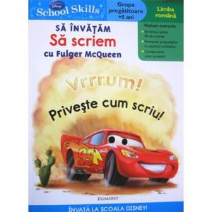 Egmont Carte Cars 2 - Sa Invatam Sa Scriem cu Fulger McQueen