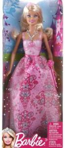 Mattel Papusa Barbie petrecere - Rochie portocalie