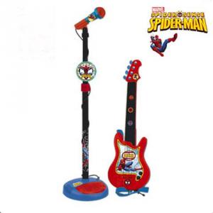 Reig Musicales Set chitara si microfon Spiderman