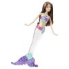 Mattel barbie sirena sclipitoare- papusa barbie cu lumini satena
