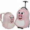 Valiza troler si ghiozdan pookie the pig - cuties and