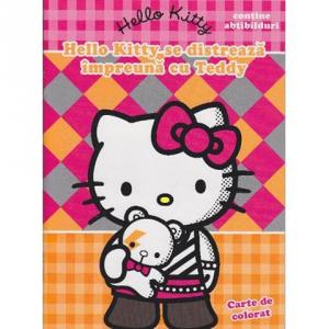 Carte Hello Kitty se Distreaza Impreuna cu Teddy