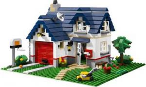 Lego Creator - Casa 3 in 1 cu Garaj