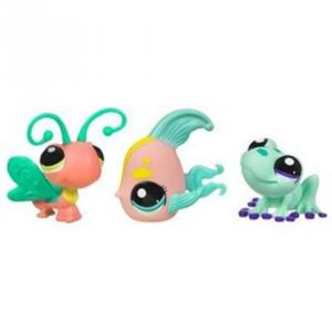 Hasbro Littlest Pet Shop - Pachet de 3 Figurine 25845