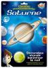 Buki decoratiune de perete fosforescenta - saturn