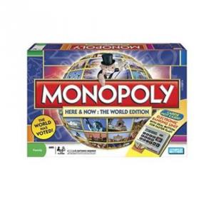 Hasbro Joc Monopoly Electronic Here&Now Editie Globala