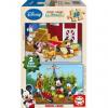 Educa puzzle mickey mouse club house 2x50