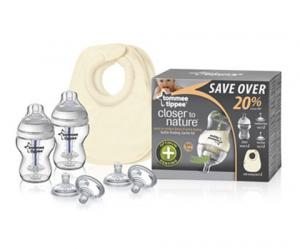 Tommee Tippee Kit biberoane anticolici cu senzor de temperatura