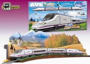 Pequetren Trenulet electric calatori RENFE AVE S-102