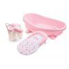 Summer Infant Set pentru baie cu cadita- Pink 18275