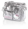 Brevi geanta hello kitty free style - argintie