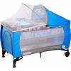 Patut pliant caretero grande blue  - 2 nivele + vibratii