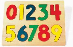 Bino Puzzle lemn - Numerele
