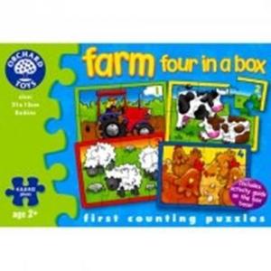 Orchard Toys Scene de la ferma - Farm Four in a Box