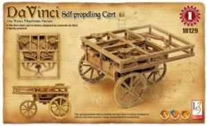 Leonardo Da Vinci Kit constructie Carucior cu autopropulsie func