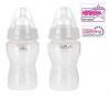 Vital Baby 2 xBiberoane integral din silicon moale Airflow - 250