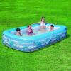 Bestway piscina gonflabila family deluxe 305x183x56