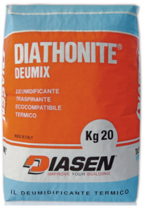 Tencuiala pentru dezumidificare "Diathonite Deumix"