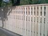 Gard din lemn cu profil