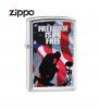 Bricheta Zippo Freedom Isn't Free