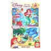 Joc puzzle printesele disney 2x16 piese