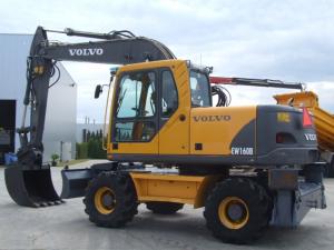 Volvo ew160 excavator