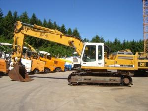 Excavator senile liebherr nou