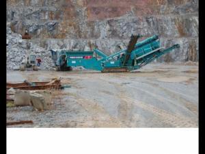 Statie sortare mobila second hand Powerscreen Turbo Chieftain 1700 Track de vanzare