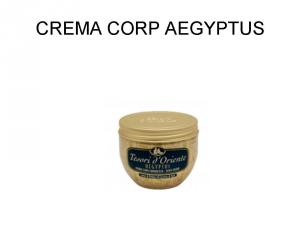 CREMA CORP AEGYPTUS 300 ML 28.10