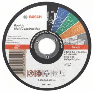 Discuri de taiere drepte Multi Construction Bosch 25 bucati