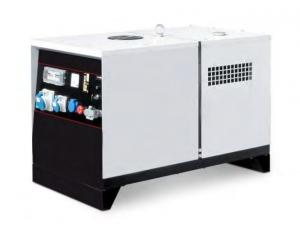 Generator curent electric Lombardini ESE 7000 TLD, 7 kVA, diesel, trifazat, automatizare, cu carcasa