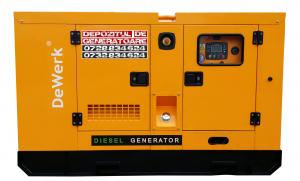 Generator de curent electric (grup electrogen) DeWerk Rezidential ESE 115 DWR, 115 kVA, diesel, trifazat, automatizare optionala, ultrasilent